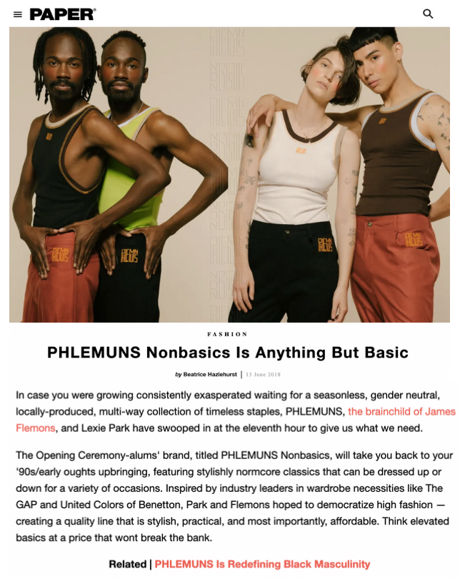 PHLEMUNS - PHLEMUNS Nonbasics Is Anything But Basic
